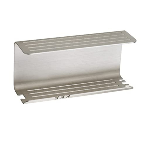 NEBIA DOUBLE SHELF FOR ALL SHOWER ESSENTIALS - NICKEL NEBIA DOUBLE SHELF FOR ALL SHOWER ESSENTIALS - NICKEL