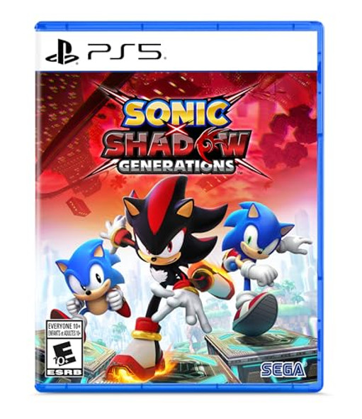 SEGA SONIC X SHADOW GENERATIONS - PLAYSTATION 5 SEGA SONIC X SHADOW GENERATIONS - PLAYSTATION 5