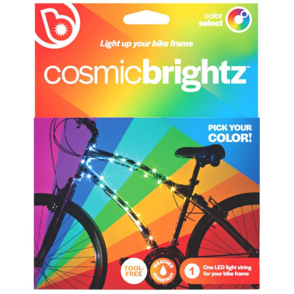 BRIGHTZ COSMIC LED BIKE LIGHT COLOR MORPHING: ABS MATERIAL - MULTICOLORS BRIGHTZ COSMIC LED BIKE LIGHT COLOR MORPHING: ABS MATERIAL - MULTICOLORS