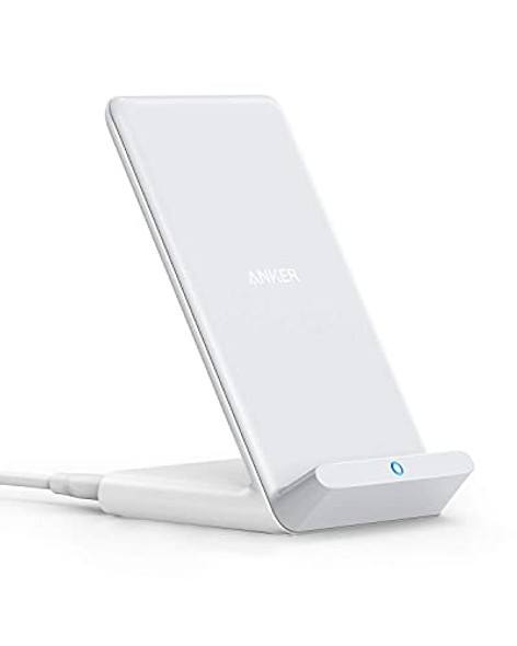 ANKER 313 WIRELESS CHARGER STAND QI-CERTIFIED 10W (NO AC ADAPTER) - WHITE
