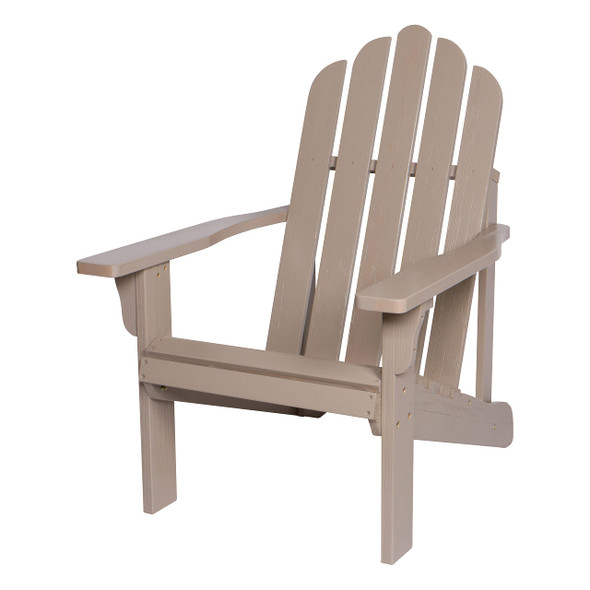 SHINE COMPANY MARINA ADIRONDACK CHAIR, BACK & SEAT PRE-ASSEMBLED - GRAYSTONE SHINE COMPANY MARINA ADIRONDACK CHAIR, BACK & SEAT PRE-ASSEMBLED - GRAYSTONE