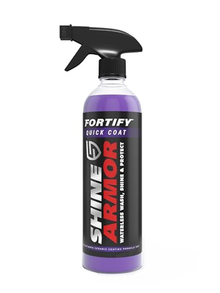 SHINE ARMOR FORTIFY QUICK COAT 3-IN-1 CERAMIC COATING SPRAY (8OZ) - PURPLE New SHINE ARMOR FORTIFY QUICK COAT 3-IN-1 CERAMIC COATING SPRAY (8OZ) - PURPLE New