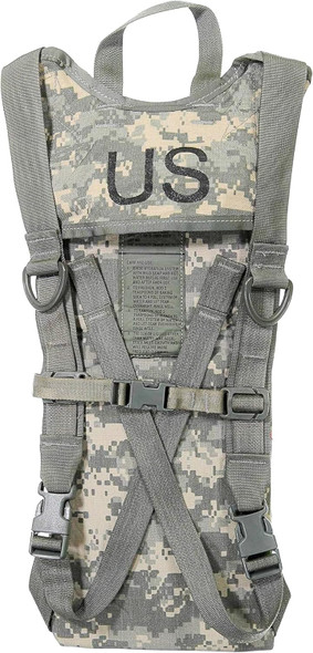 GENUINE US MILITARY GI MOLLE HYDRATION CARRIER IMPORTED 3L/100 OZ. - ACU CAMO GENUINE US MILITARY GI MOLLE HYDRATION CARRIER IMPORTED 3L/100 OZ. - ACU CAMO