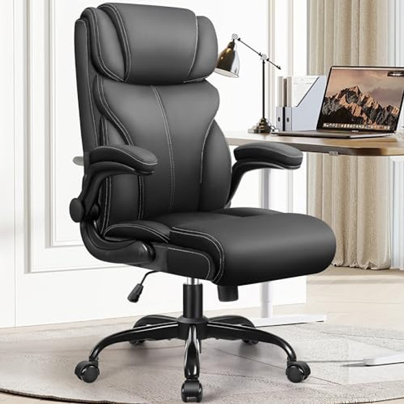 HEROSET OFFICE CHAIR DESK CHAIRS EXECUTIVE BREATHABLE LEATHER MATTE BLACK HEROSET OFFICE CHAIR DESK CHAIRS EXECUTIVE BREATHABLE LEATHER MATTE BLACK