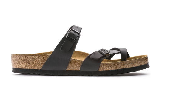 BIRKENSTOCK MAYARI BIRKO-FLOR SANDALS MENS 12 - SIZE: MEN 12 (EU M45) - BLACK BIRKENSTOCK MAYARI BIRKO-FLOR SANDALS MENS 12 - SIZE: MEN 12 (EU M45) - BLACK