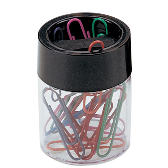 OFFICE DEPOT MAGNETIC CLIP DISPENSER, 200101-1 - BLACK/CLEAR OFFICE DEPOT MAGNETIC CLIP DISPENSER, 200101-1 - BLACK/CLEAR