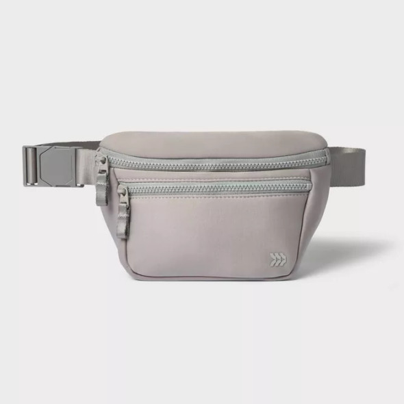 ALL IN MOTION PREMIUM BELT BAG - GRAY ALL IN MOTION PREMIUM BELT BAG - GRAY