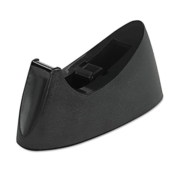 UNIVERSAL DESKTOP TAPE DISPENSER 1" CORE UNV15001 - BLACK New UNIVERSAL DESKTOP TAPE DISPENSER 1" CORE UNV15001 - BLACK New
