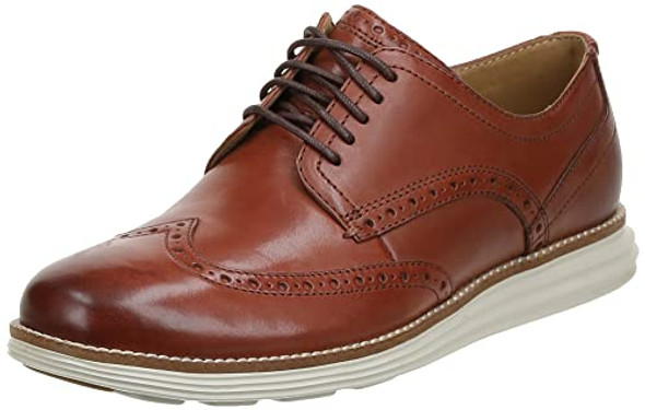 C26471 MEN'S COLE HAAN ORIGINAL GRAND SHORTWING OXFORD WOODBURY IVORY SIZE 10 C26471 MEN'S COLE HAAN ORIGINAL GRAND SHORTWING OXFORD WOODBURY IVORY SIZE 10