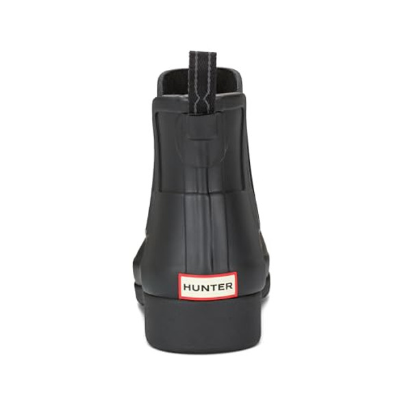 WFS2201RMA HUNTER Refined Chelsea Boot Black Women 7