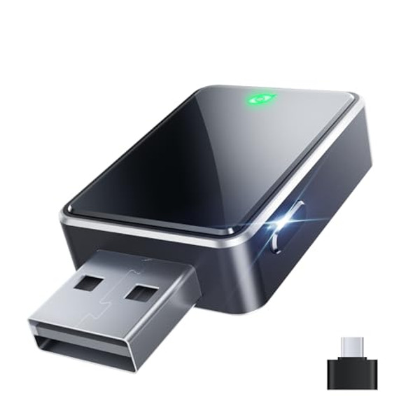POPSDONE MINI WIRELESS CARPLAY ADAPTER ONE CLICK MULTI DEVICE SWITCHING - BLACK POPSDONE MINI WIRELESS CARPLAY ADAPTER ONE CLICK MULTI DEVICE SWITCHING - BLACK