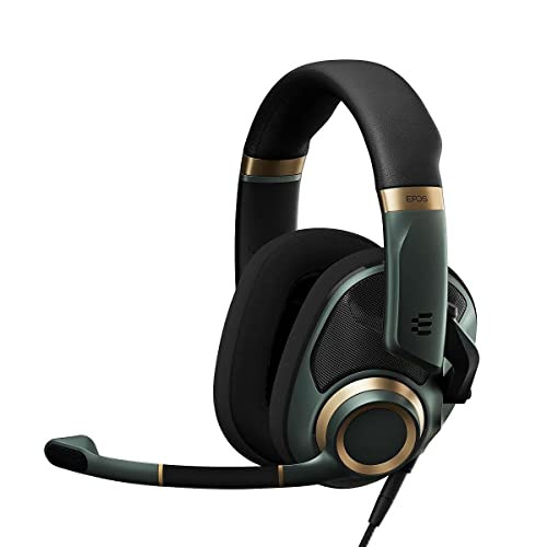 EPOS H6 PRO Open Acoustic Wired Gaming Headset 1000970 - Racing Green