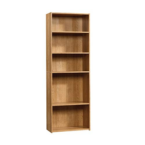 Sauder Beginnings 5-Shelf Bookcase - Highland Oak