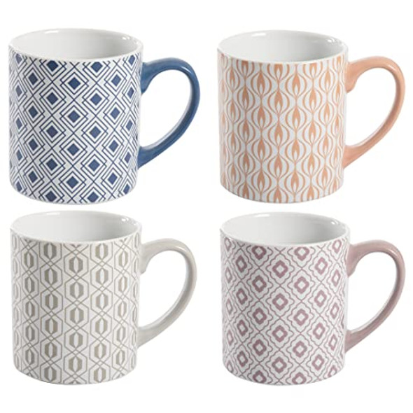 MR. COFFEE BLISS 4 COUNT (1 PACK) 20 OZ ASSORTED DESIGN MUG SET - ASSORTED MR. COFFEE BLISS 4 COUNT (1 PACK) 20 OZ ASSORTED DESIGN MUG SET - ASSORTED