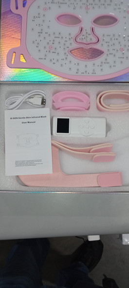 3RD GEN GENTLE MASK RED LIGHT THERPY LED FACE MASK LIGHT THERAPY AT HOME - PINK 3RD GEN GENTLE MASK RED LIGHT THERPY LED FACE MASK LIGHT THERAPY AT HOME - PINK