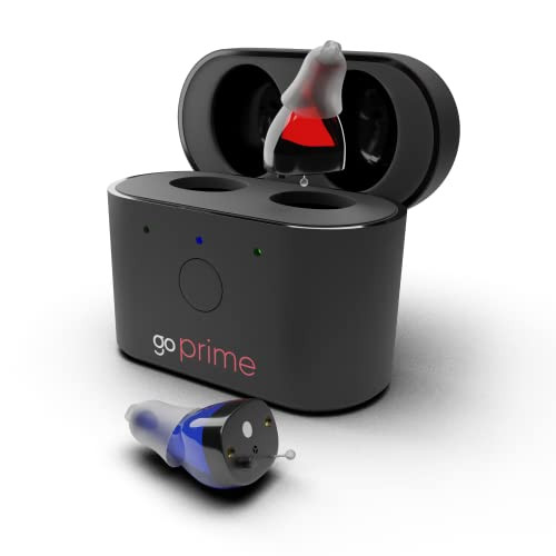 GO HEARING GO PRIME DIGITAL HEARING AIDS RECHARGEABLE - BLACK