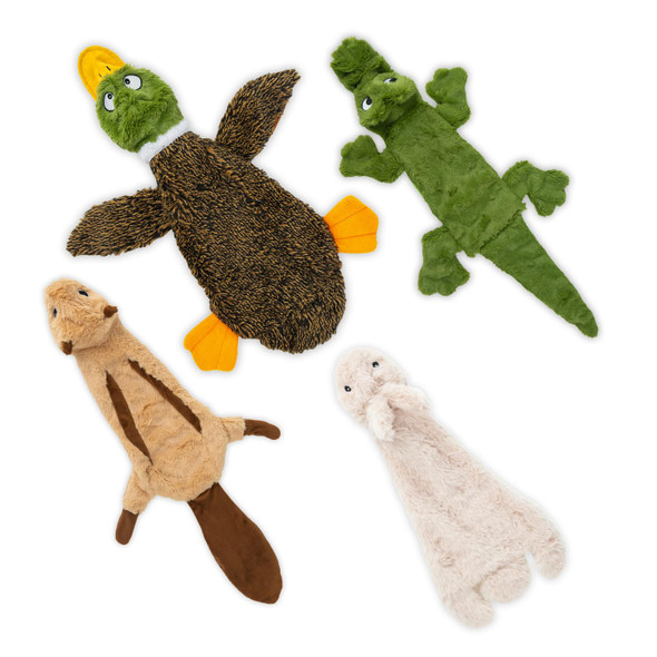 Best Pet Supplies 2-in-1 Stuffless Squeaky Dog Toys with Soft, Durable Fabric New Best Pet Supplies 2-in-1 Stuffless Squeaky Dog Toys with Soft, Durable Fabric New