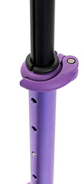 YBIKE GLX BOOST SCOOTER, ADJUSTABLE STEERING, HANDLEBAR HEIGHT - PURPLE YBIKE GLX BOOST SCOOTER, ADJUSTABLE STEERING, HANDLEBAR HEIGHT - PURPLE
