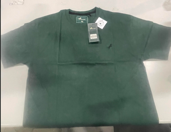 TIGER WOLF CREW SHIRT - SIZE: MEN XL - GREEN TIGER WOLF CREW SHIRT - SIZE: MEN XL - GREEN