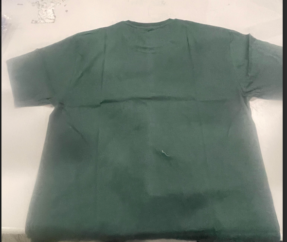TIGER WOLF CREW SHIRT - SIZE: MEN XL - GREEN TIGER WOLF CREW SHIRT - SIZE: MEN XL - GREEN