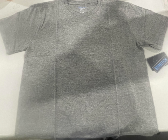 BLUE ICE PLAIN SHORT SLEEVE T-SHIRT - SIZE: MEN S - CHARCOAL New BLUE ICE PLAIN SHORT SLEEVE T-SHIRT - SIZE: MEN S - CHARCOAL New