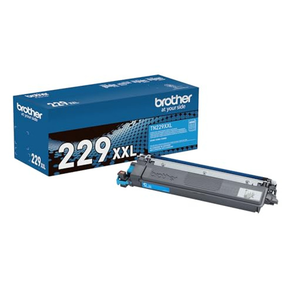 BROTHER GENUINE TN229XXLC CYAN SUPER HIGH YIELD PRINTER TONER CARTRIDGE New BROTHER GENUINE TN229XXLC CYAN SUPER HIGH YIELD PRINTER TONER CARTRIDGE New