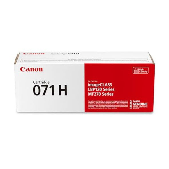 CANON GENUINE 071 BLACK TONER CARTRIDGE HIGH CAPACITY - BLACK New