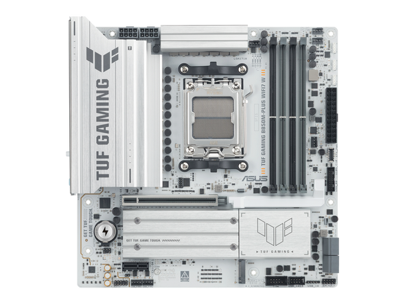 ASUS TUF GAMING B850M-PLUS WIFI7 W AMD B850 mATX motherboard, 14+2+1 80A DrMOS