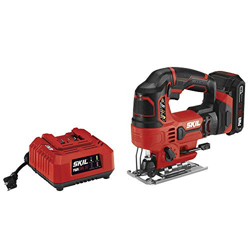 SKIL PWR CORE 20V 7/8 INCH STROKE LENGTH JIGSAW 2.0AH PWR CORE 20L - MULTI