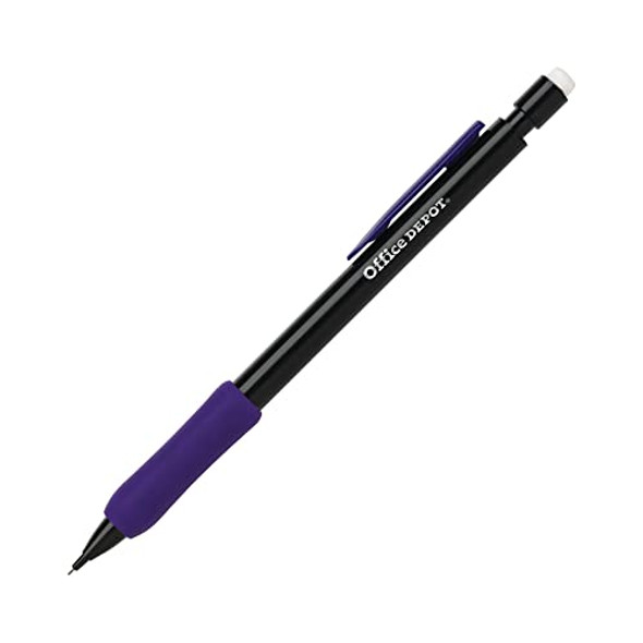 OFFICE DEPOT MECHANICAL PENCILS WITH COMFORT GRIP 0.7 MM PACK OF 12 - MULTI New OFFICE DEPOT MECHANICAL PENCILS WITH COMFORT GRIP 0.7 MM PACK OF 12 - MULTI New