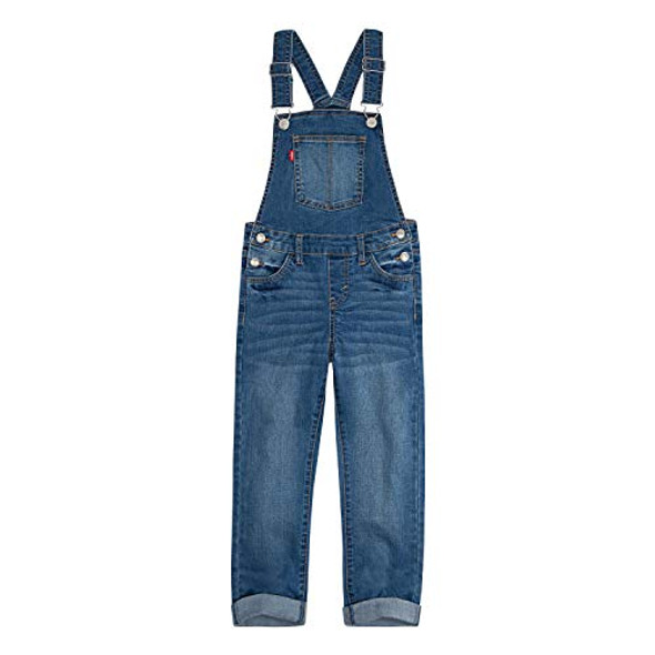 LEVI'S GIRLS DENIM OVERALL - SIZE: YOUTH 14 - WEST LAKE New LEVI'S GIRLS DENIM OVERALL - SIZE: YOUTH 14 - WEST LAKE New
