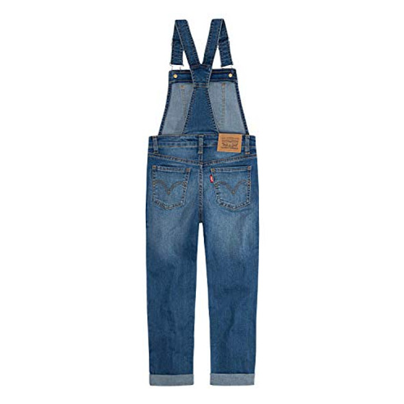 LEVI'S GIRLS DENIM OVERALL - SIZE: YOUTH 14 - WEST LAKE New LEVI'S GIRLS DENIM OVERALL - SIZE: YOUTH 14 - WEST LAKE New