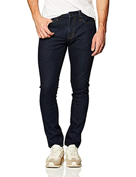 Amazon Essentials Men's Skinny Fit Stretch Jean Rinsed Indigo Size 34W x 32L New Amazon Essentials Men's Skinny Fit Stretch Jean Rinsed Indigo Size 34W x 32L New