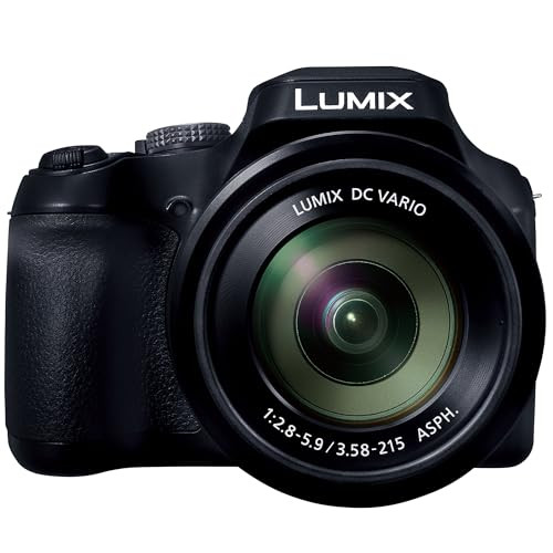 PANASONIC LUMIX FZ80D POINT AND SHOOT DIGITAL CAMERA 4K PHOTO/VIDEO - BLACK