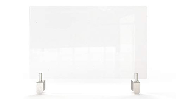 GHENT CLEAR PARTITION EXTENDER WITH ATTACHED CLAMP GHEPEC2429A - CLEAR New GHENT CLEAR PARTITION EXTENDER WITH ATTACHED CLAMP GHEPEC2429A - CLEAR New