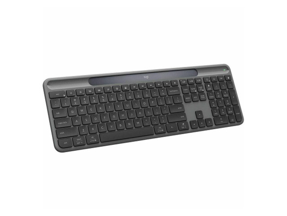 Logitech Signature Slim Solar+ Wireless Bluetooth Keyboard Graphite 920013755