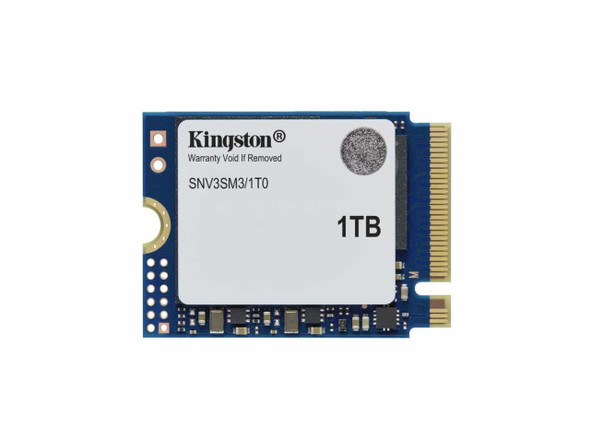 Kingston NV3 M.2 2230 1TB PCIe 4.0 x4 NVMe Internal Solid State Drive (SSD)