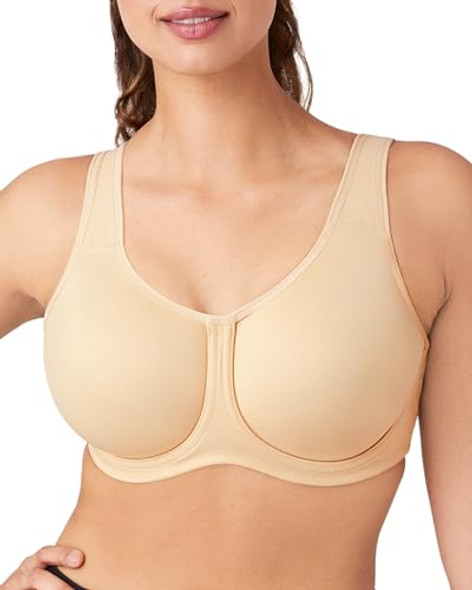 WACOAL WOMEN'S SPORT FULL FIGURE UNDERWIRE BRA, SAND, 36C WACOAL WOMEN'S SPORT FULL FIGURE UNDERWIRE BRA, SAND, 36C