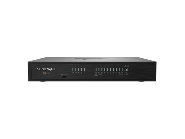 SonicWall TZ 580 Firewall (Gen 8) w/ Total Secure (1-Year Advanced Protection SonicWall TZ 580 Firewall (Gen 8) w/ Total Secure (1-Year Advanced Protection