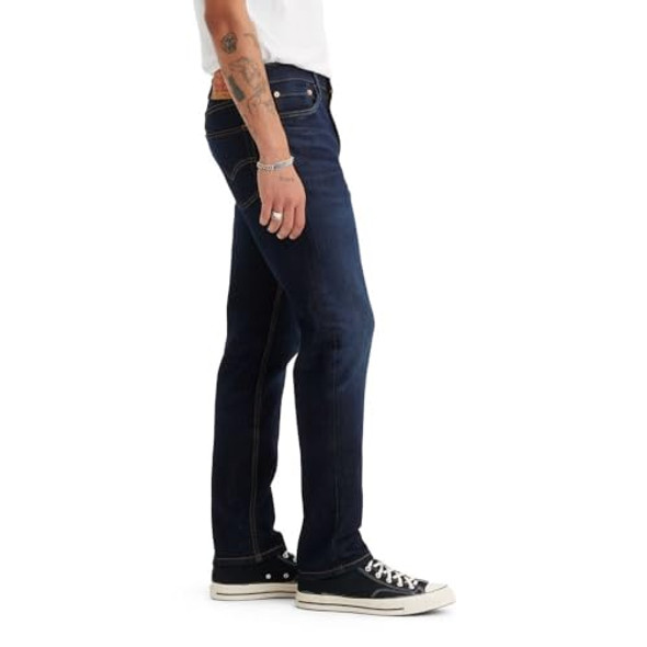 045114534 LEVI'S MEN 511 SLIM FIT JEANS DARK WASH SIZE 30X32 New