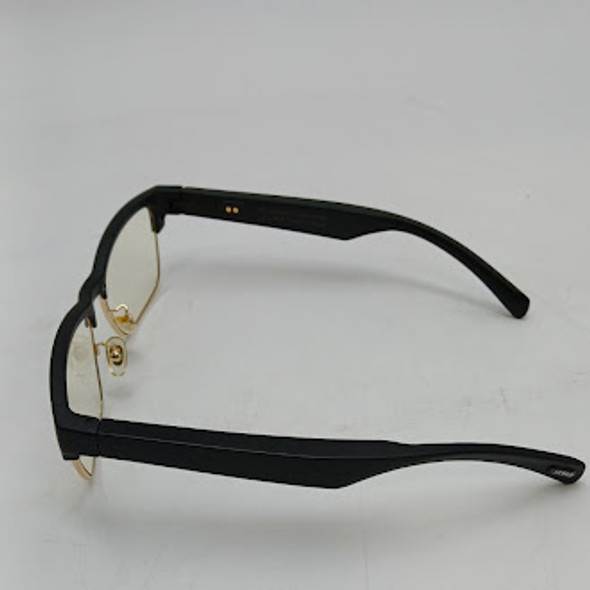 CRELANDER SMART GLASSES, WIRELESS BLUETOOTH, HANDS-FREE CALLING - BLACK/GOLD CRELANDER SMART GLASSES, WIRELESS BLUETOOTH, HANDS-FREE CALLING - BLACK/GOLD