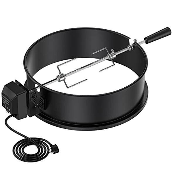 ONLYFIRE BRK-6009 ROTISSERIE RING KIT FOR CHARCOAL GRILLS F-BRK6009-PS1 - Silver ONLYFIRE BRK-6009 ROTISSERIE RING KIT FOR CHARCOAL GRILLS F-BRK6009-PS1 - Silver