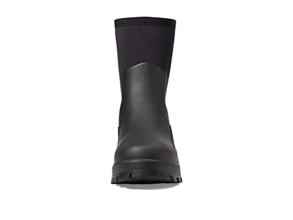 HUNTER WOMENS CITY EXPLORER SHORT NEOPRENE BOOTS - SIZE WOMEN 9 BLACK/WHITE HUNTER WOMENS CITY EXPLORER SHORT NEOPRENE BOOTS - SIZE WOMEN 9 BLACK/WHITE