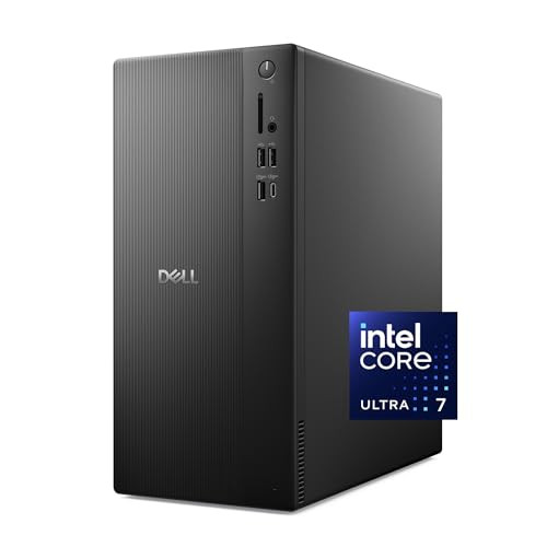 DELL TOWER DESKTOP ECT1250 ULTRA 7-265 16GB 1TB M.2 SSD - BLACK