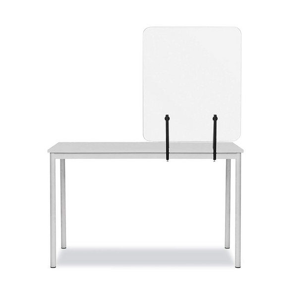 MASTERVISION PROTECTOR SERIES FRAMELESS GLASS DESKTOP DIVIDER 47.2 X 0.16 X 35.4 New MASTERVISION PROTECTOR SERIES FRAMELESS GLASS DESKTOP DIVIDER 47.2 X 0.16 X 35.4 New