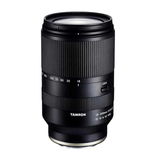 TAMRON 18-300MM F/3.5-6.3 DI III-A VC VXD LENS FOR SONY E APS-C MIRRORLESS BLACK