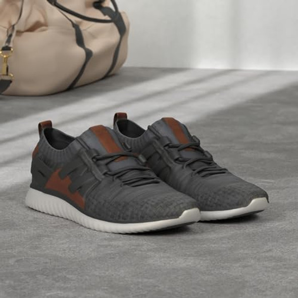 C27734 MEN'S GRAND MOTION STITCHLITE WOVEN SNEAKER SIZE 11 MGNT/IRNS KNT/BRT C27734 MEN'S GRAND MOTION STITCHLITE WOVEN SNEAKER SIZE 11 MGNT/IRNS KNT/BRT
