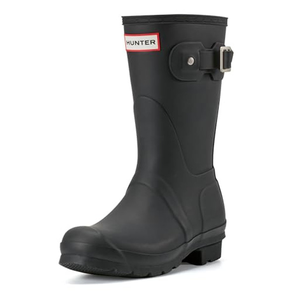 HUNTER WOMEN'S ORIGINAL SHORT RAIN BOOTS - SIZE: WOMEN 10 (NAVY MATTE) HUNTER WOMEN'S ORIGINAL SHORT RAIN BOOTS - SIZE: WOMEN 10 (NAVY MATTE)