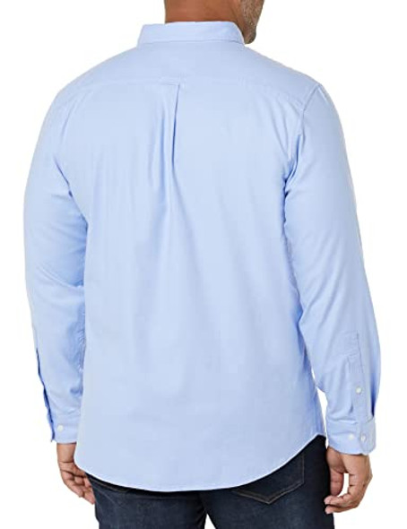 AMAZON ESSENTIALS MEN'S OXFORD SHIRT, SLIM-FIT STRETCH, BUTTON UP - SIZE XL New AMAZON ESSENTIALS MEN'S OXFORD SHIRT, SLIM-FIT STRETCH, BUTTON UP - SIZE XL New