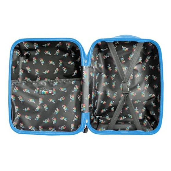 TUCCI ITALY KIDS ZOOLAND CARRY ON KIDS SUITCASE - MULTICOLOR TUCCI ITALY KIDS ZOOLAND CARRY ON KIDS SUITCASE - MULTICOLOR
